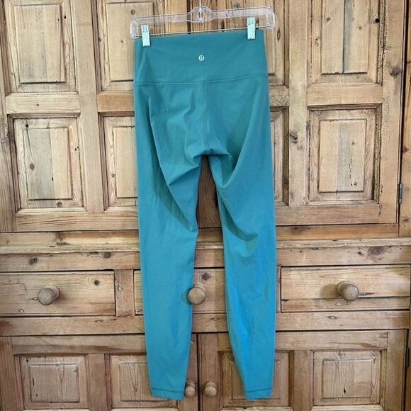 Lululemon Wunder Under Hi-Rise‎ Tight Leggings 28" Frosted Pine Womens Size 6 - Picture 6 of 11